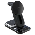 3-in-1 Magnetic Wireless Charging Stand – Black