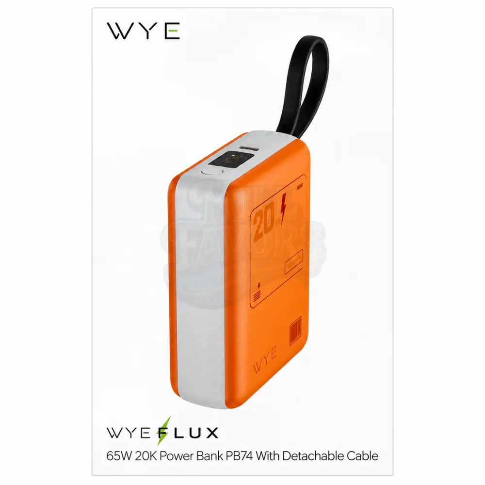 20,000mAh Power Bank – 65W Fast Charging