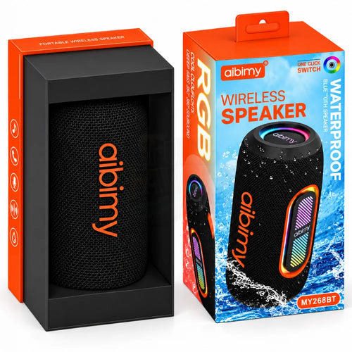 20W portable Bluetooth speaker in black