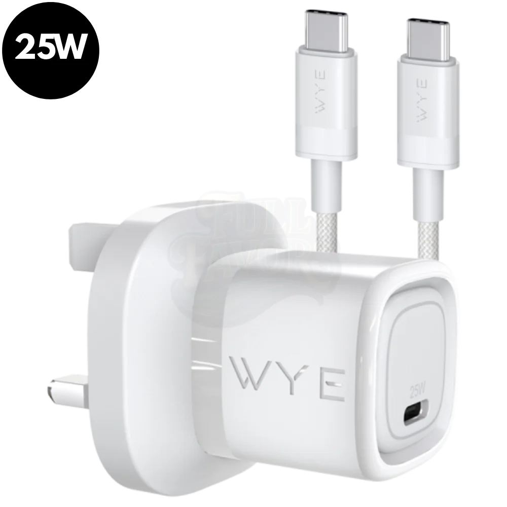 25W GaN III USB-C charger with 240W cable