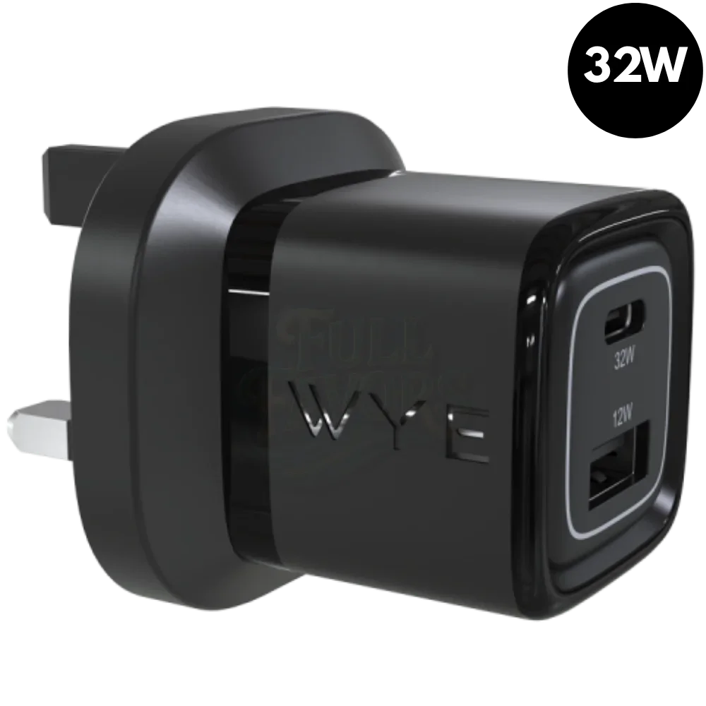 32W GaN III Fast Charging - Black or White