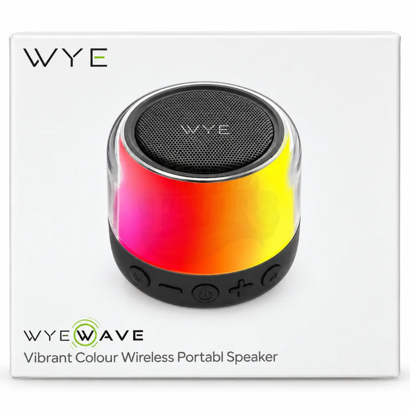 5W Portable Bluetooth Speaker in black with RGB lighting, shown as an example bulk return gift