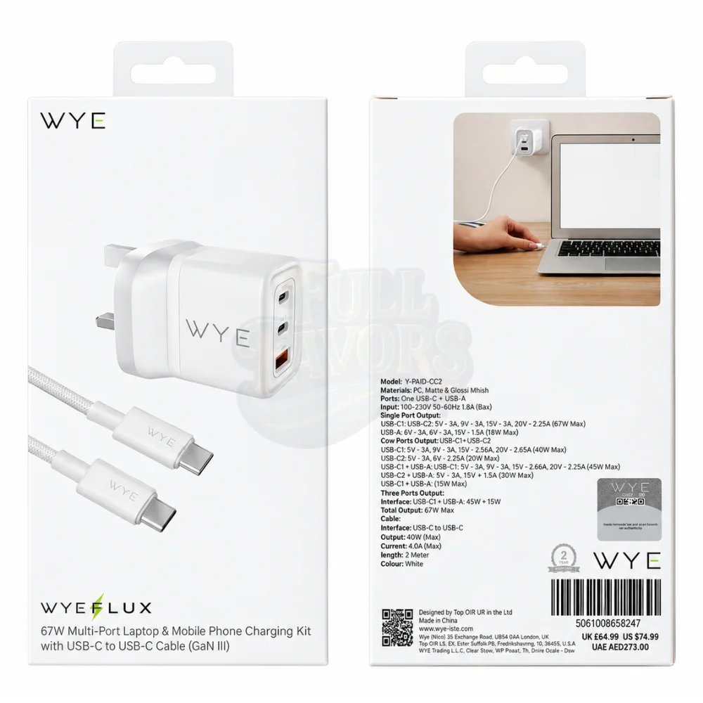 67W GaN III Charger