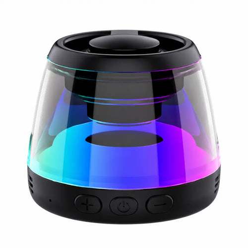 Magnetic Bluetooth Speaker – RGB Lighting & 5W Sound