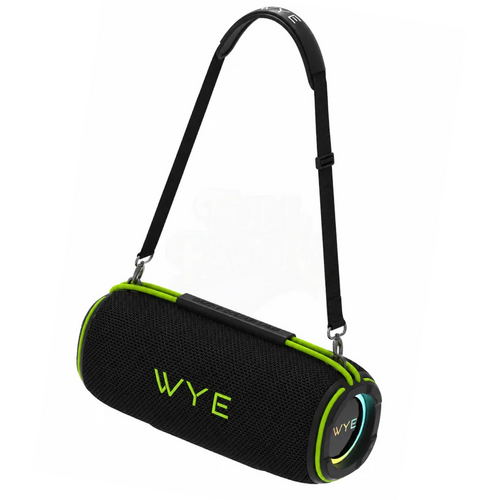 120W Portable Bluetooth Speaker – Black – RGB Lighting – IPX6