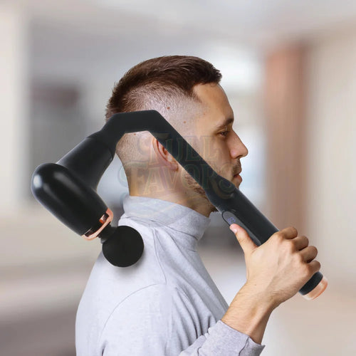 Back and Neck Massager with Extended Handle
