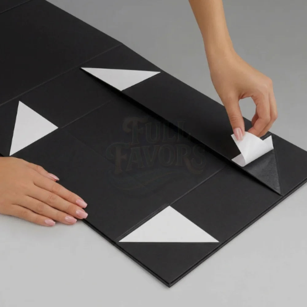 Premium Magnetic Gift Box – Black – 375 × 265 × 65mm