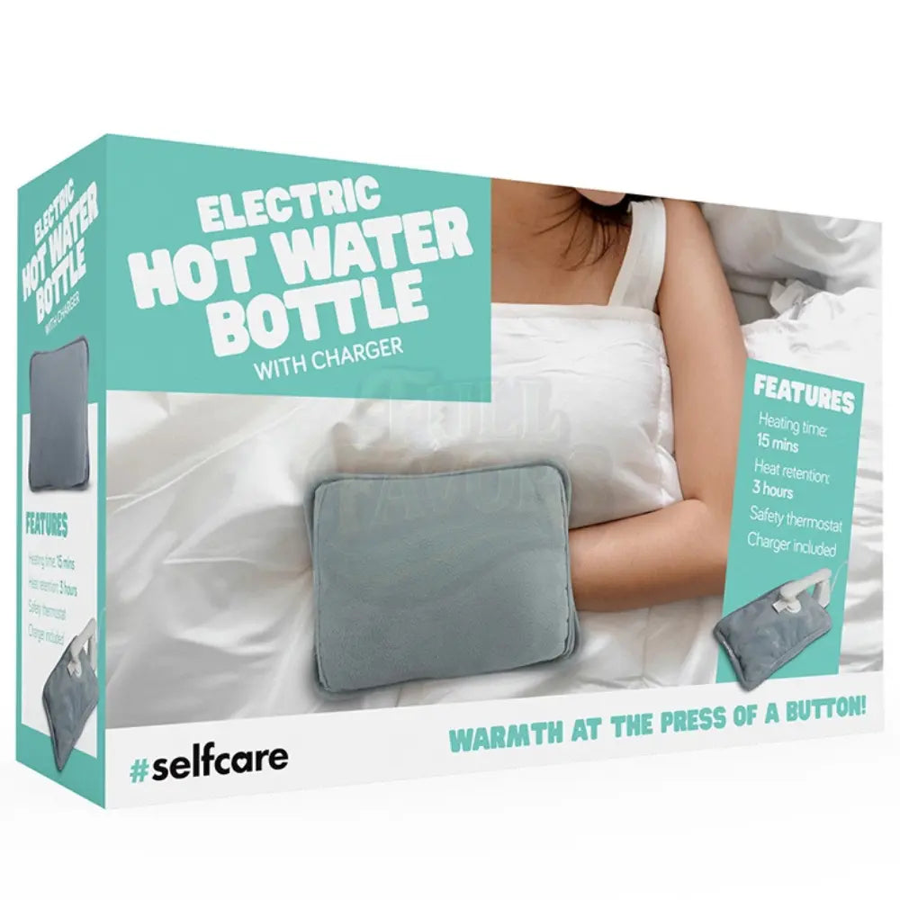 Electric Hot Water Bottle with Charger