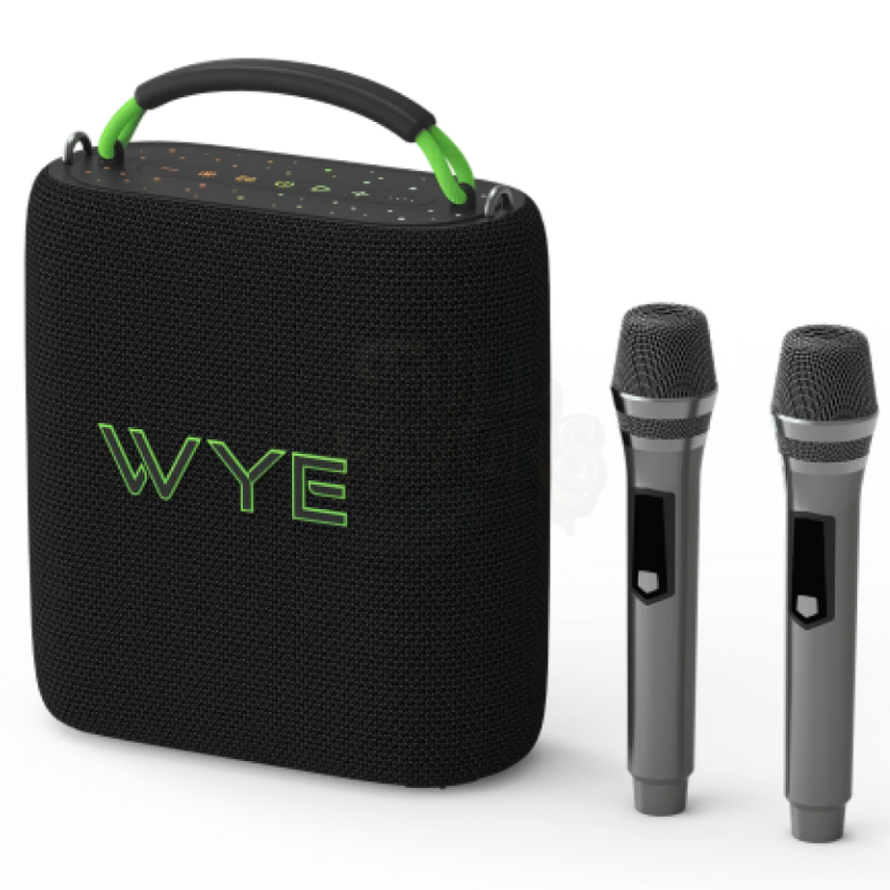 Karaoke Portable Bluetooth Speaker – Black