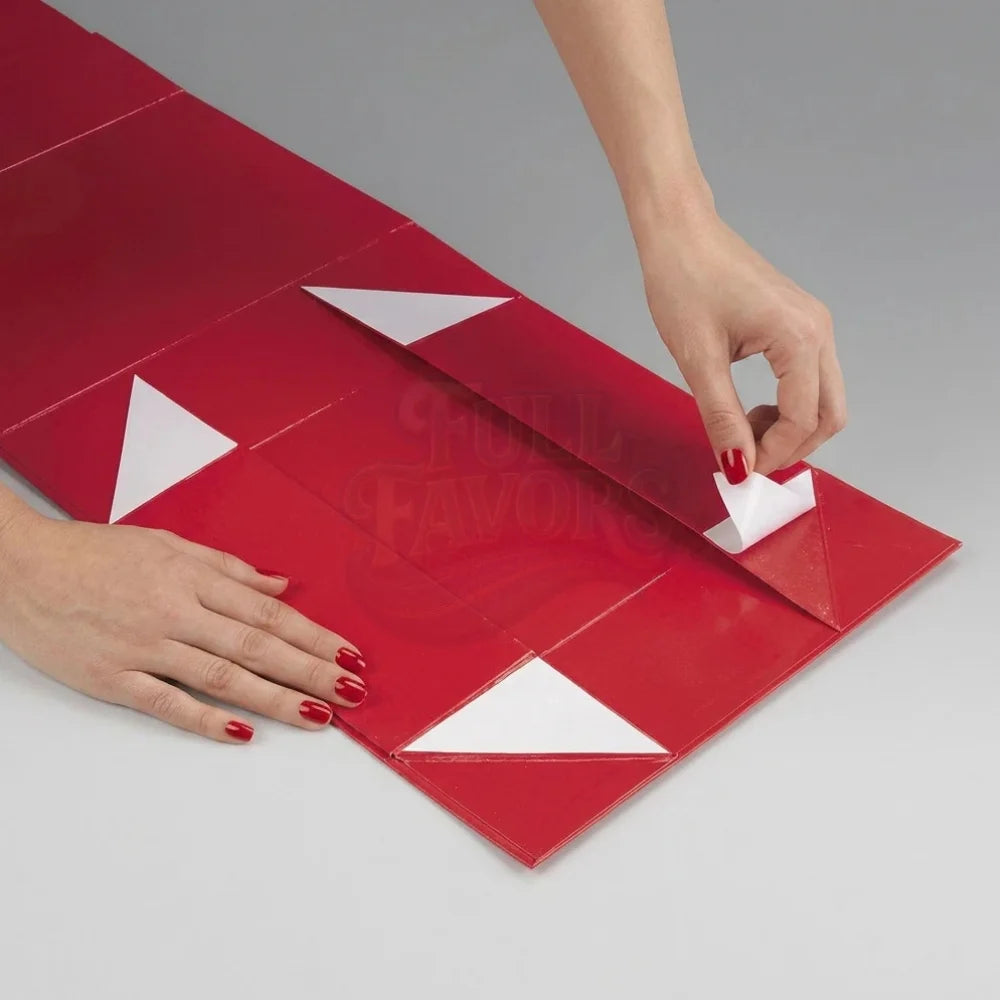 Premium Magnetic Gift Box – Red – 375 × 265 × 65mm