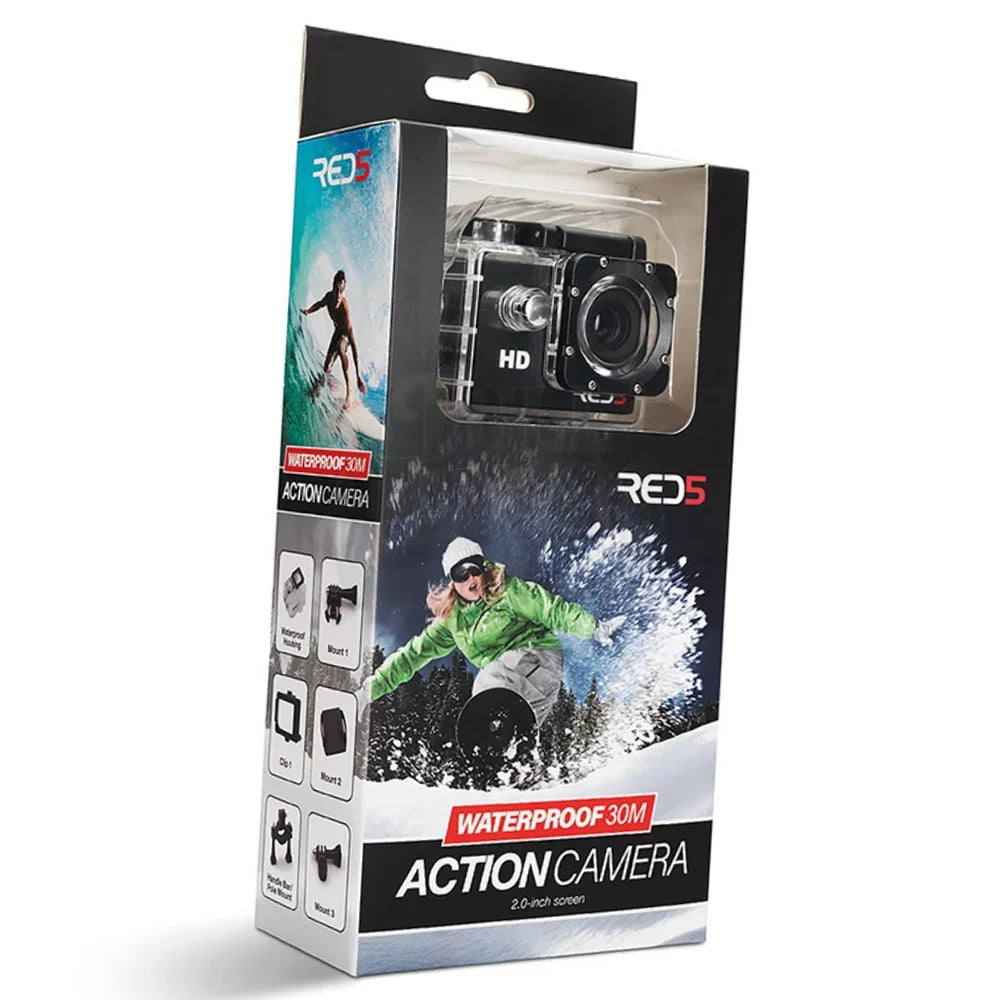 RED5 Action Camera Waterproof