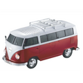 Vintage Campervan Bluetooth Wireless Speaker – Red & White