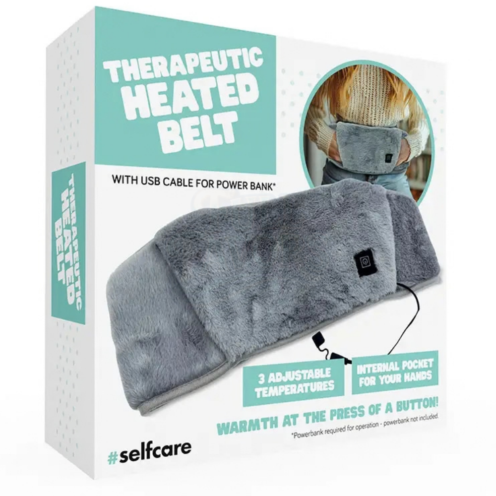 Therapeutic heated belt