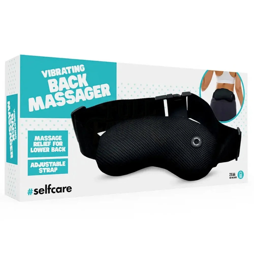 Vibrating back massager