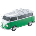 Vintage Campervan Bluetooth Wireless Speaker – Green & White