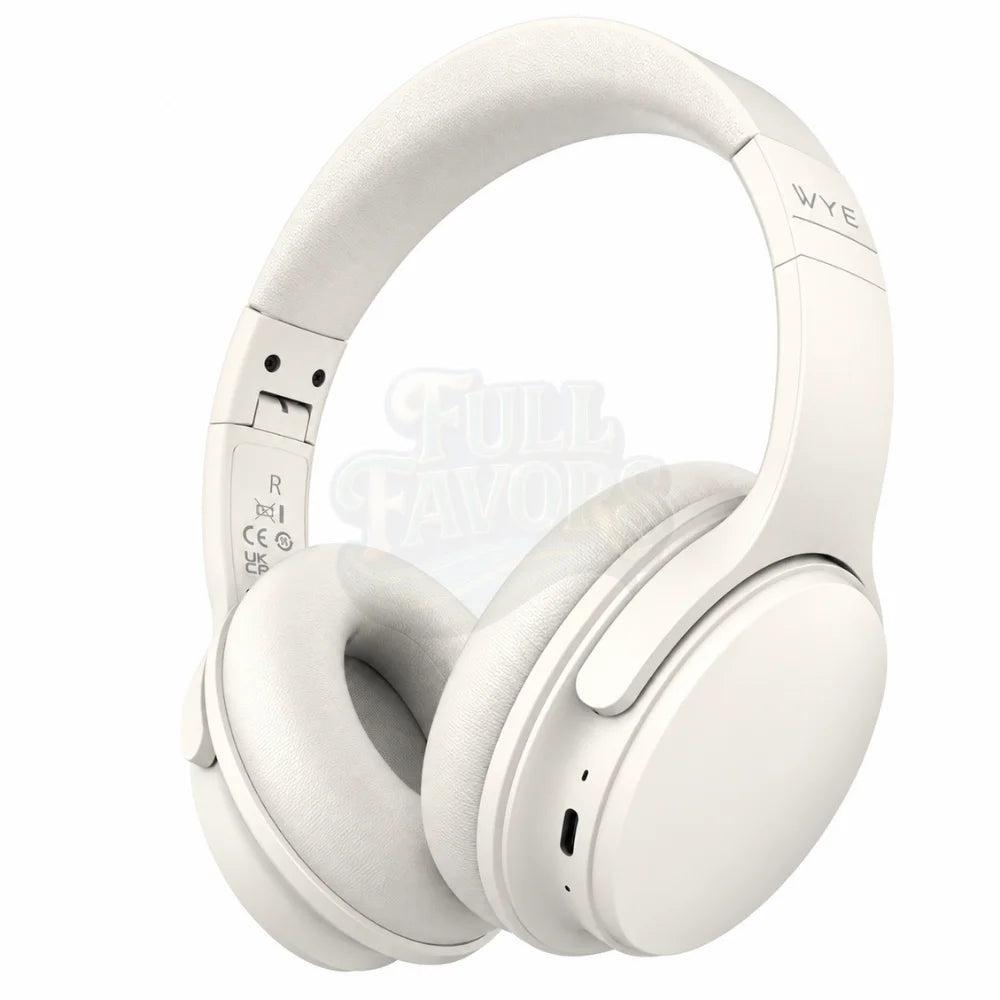 Wireless Bluetooth Headphones – Beige